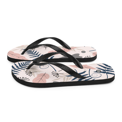 Pastel Tropical Flip-Flops