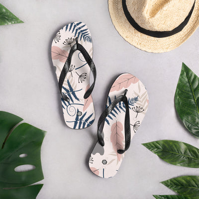 Pastel Tropical Flip-Flops