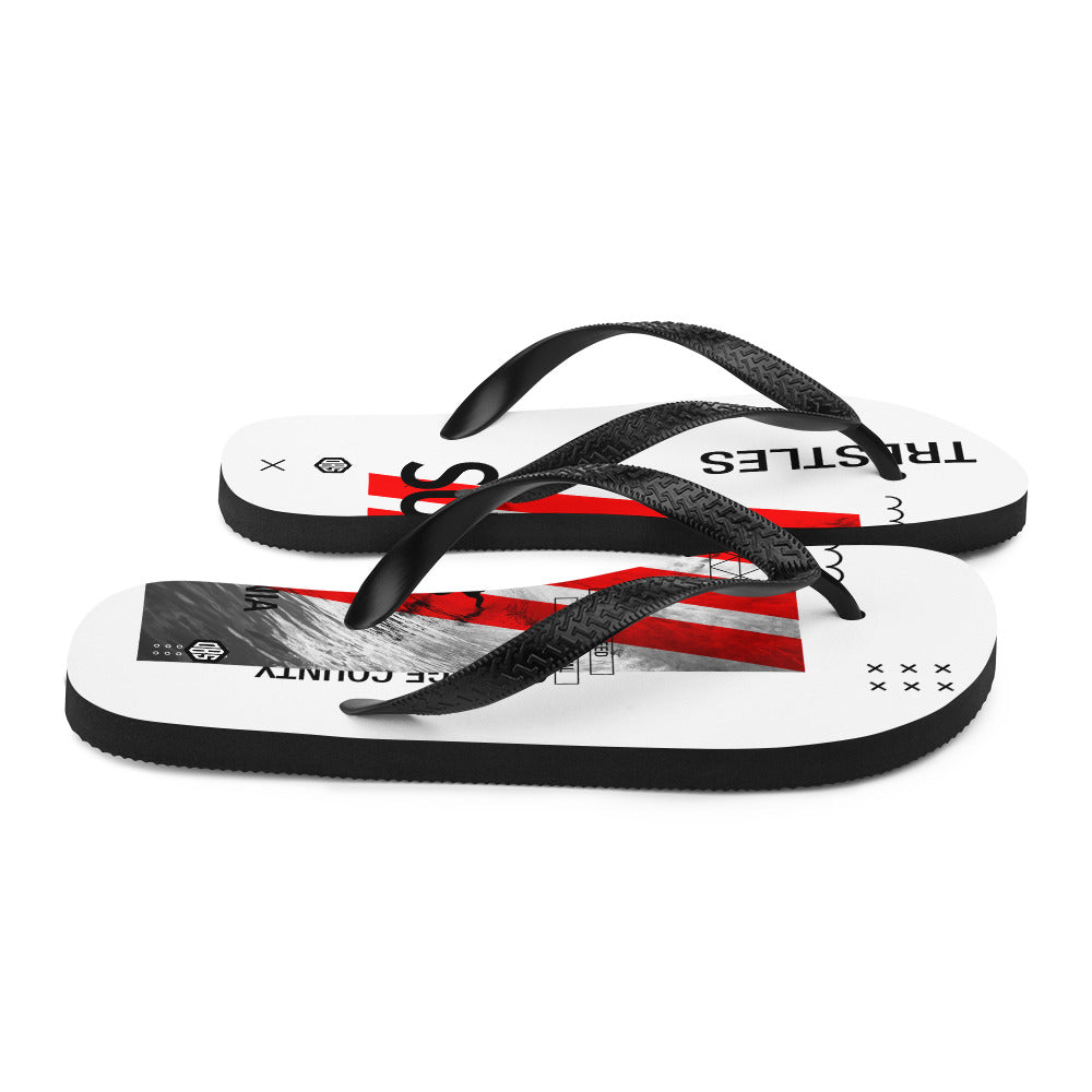 Trestles Orange County Unisex Flip-Flops