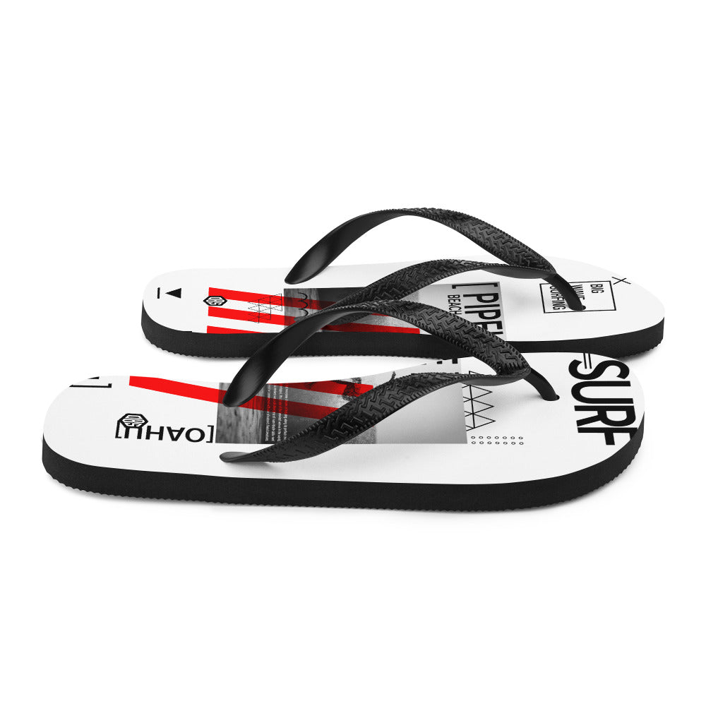 Pipeline Hawaii Unisex Flip-Flops