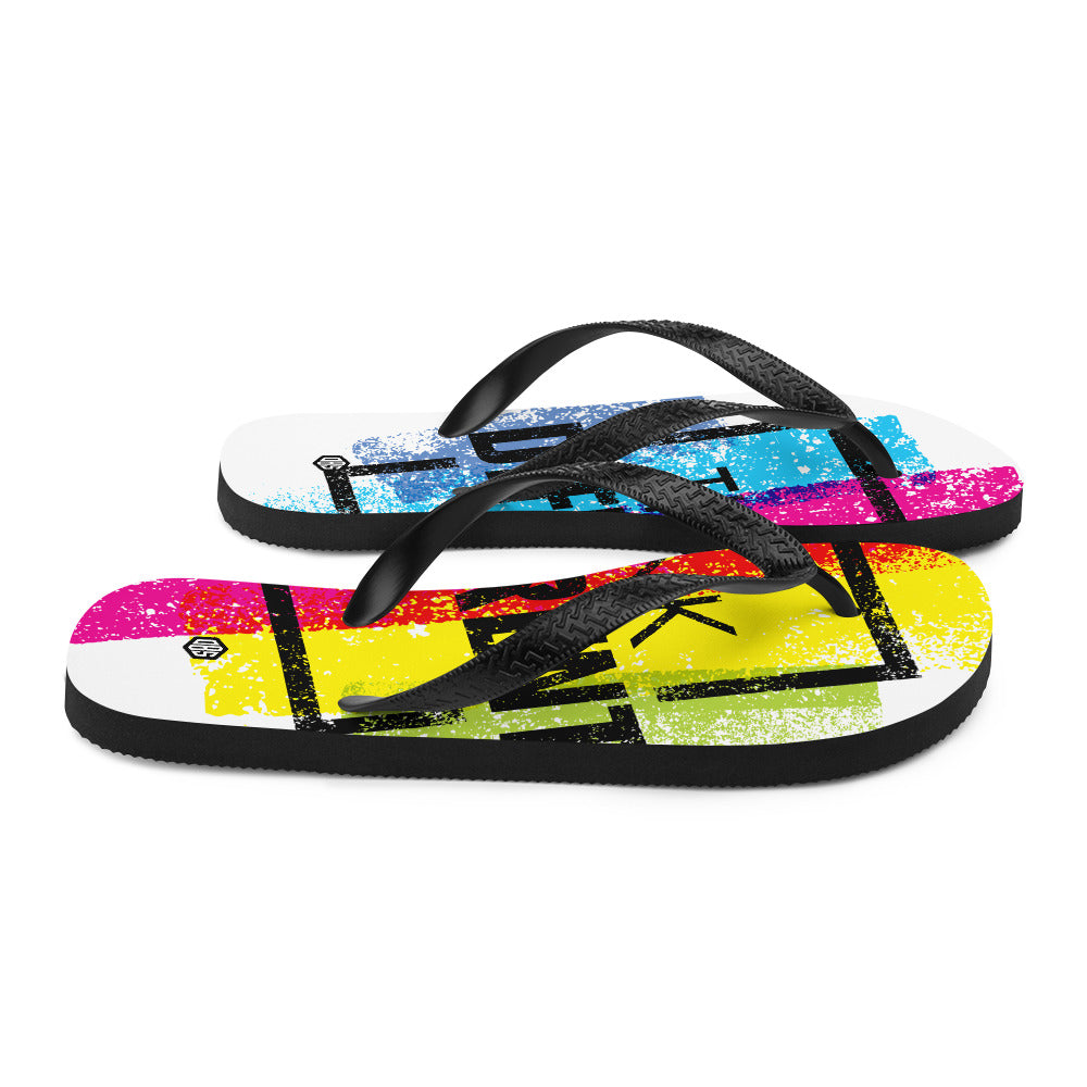 Think Different Unisex Flip-Flops