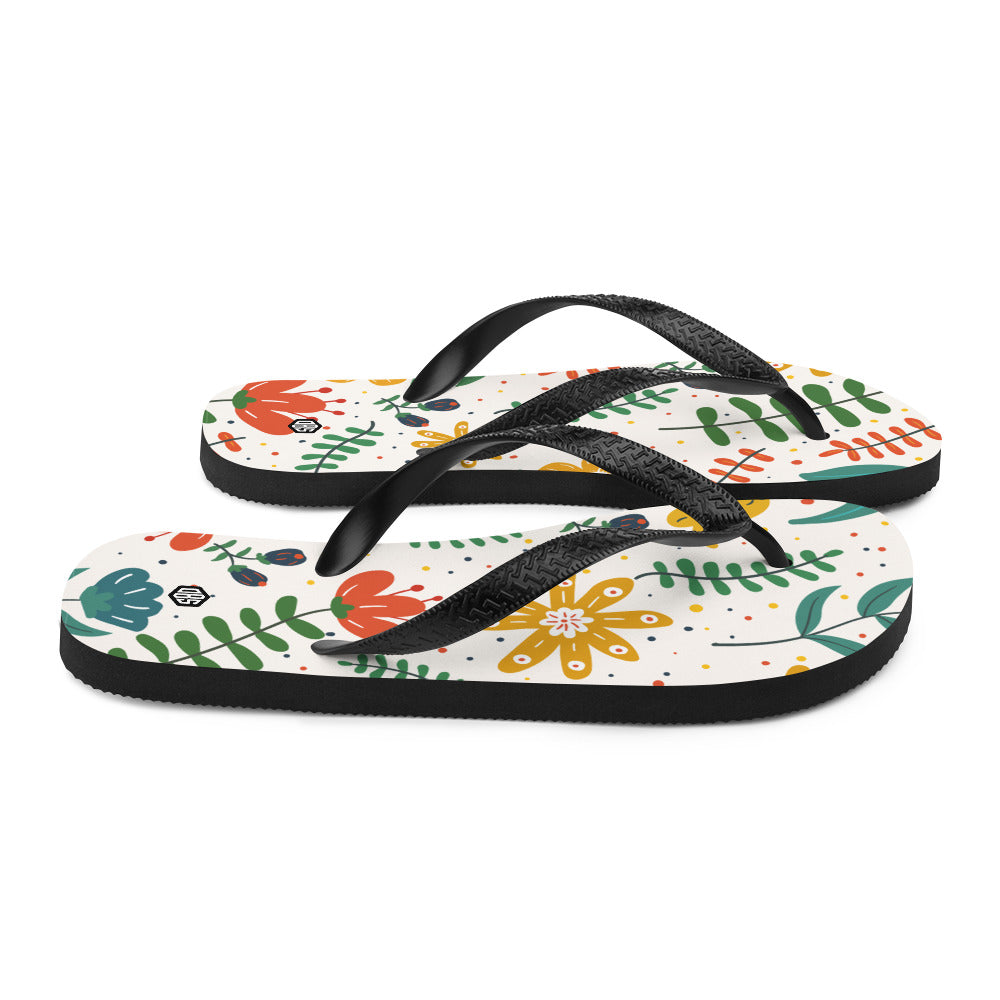 Exotic Leaves Flip-Flops