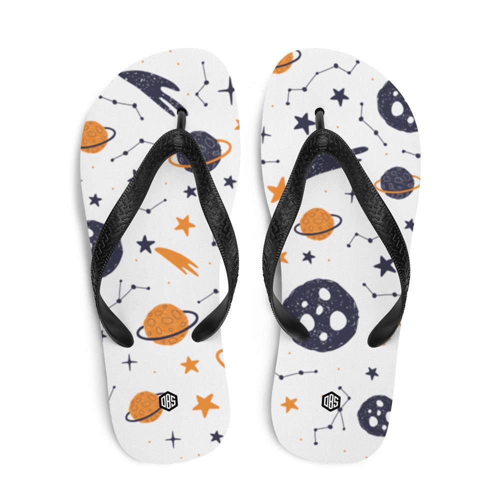 Planets and Comets Flip-Flops – Dream BiG Studio