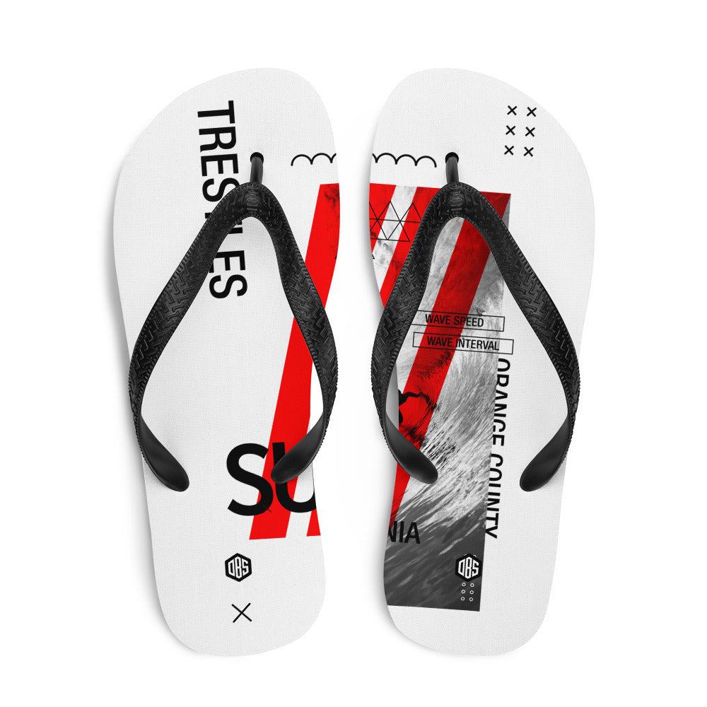 Trestles Orange County Unisex Flip-Flops