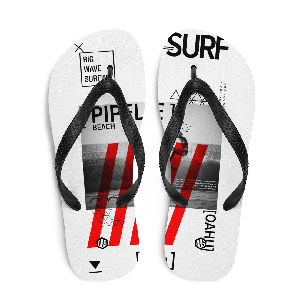 Pipeline Hawaii Unisex Flip-Flops