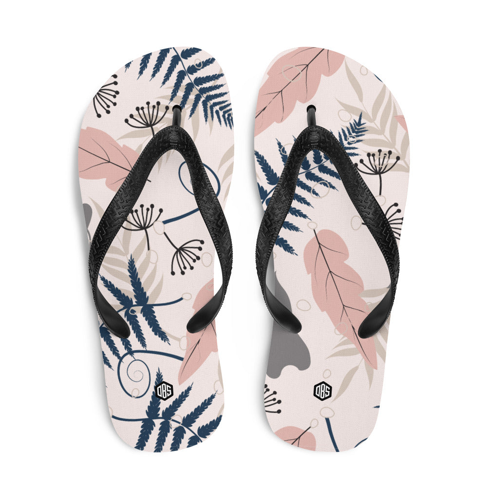 Pastel Tropical Flip-Flops