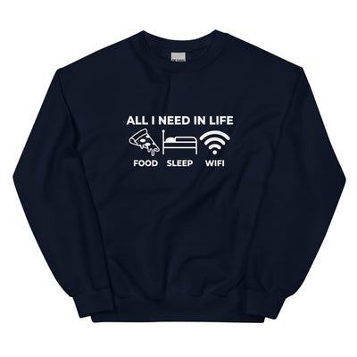 Food Sleep Wifi Sweater