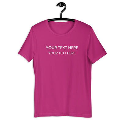 Unisex Tee (Template-3a)