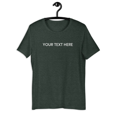 Unisex Heather Tee (Template 7)