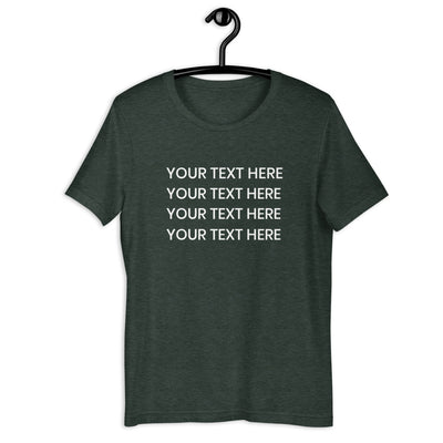 Unisex Heather Tee (Template 11)