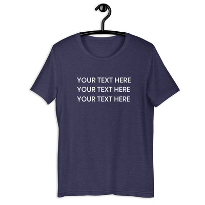 Unisex Heather Tee (Template 10)