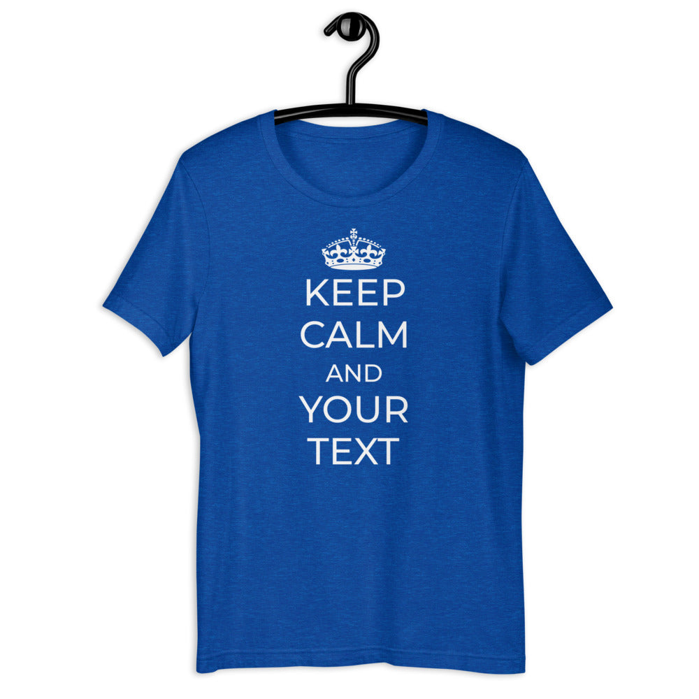 Keep Calm Heather Unisex Tee